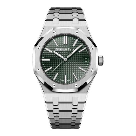 audemars piguet royal oak green price|Audemars Piguet royal oak cost.